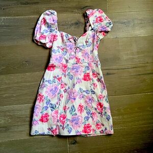 Zara Small Mini Floral Dress